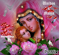 UNIDOS A MARÍA 290716 - 免费动画 GIF