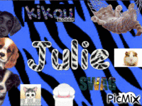 Julie animowany gif