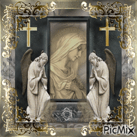 Vierge Marie, Esprit de Bénédiction анимиран GIF