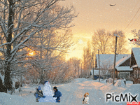 Хорошего зимнего денёчка - 無料のアニメーション GIF