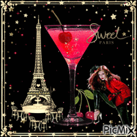 Sweet Paris - GIF animé gratuit