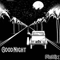 Good Night animasyonlu GIF