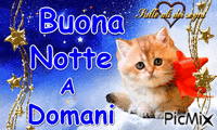 Buona Notte - Bezmaksas animēts GIF