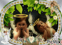 Mis Angelitos - GIF animado gratis