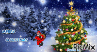 Merry Christmas - Бесплатный анимированный гифка