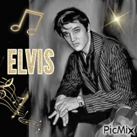 Elvis - Bezmaksas animēts GIF