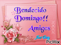 BENDECIDO DOMINGO - Zdarma animovaný GIF