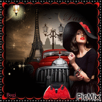 Have a nice evening in Paris... GIF animata