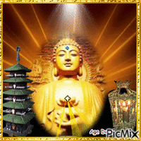 Buddha - GIF animasi gratis