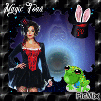 Magic Toad - Zoo Diva Gif Animado