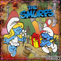 The Smurfs - Zdarma animovaný GIF