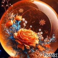 Fleurs orange - 無料png