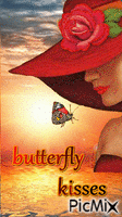 butterfly kisses animasyonlu GIF