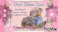 Good Night & God bless - Gratis animerad GIF