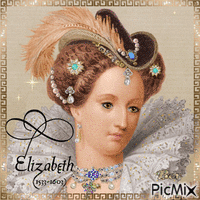Elizabeth 1 animirani GIF