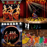 Danze  folk Etniche animovaný GIF