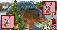 winter #carp animirani GIF