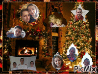 Noel des petits enfants - Gratis animerad GIF