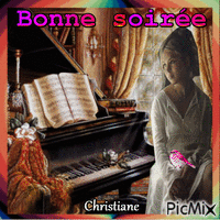 BONNE SOIREE 08 11 - GIF animé gratuit