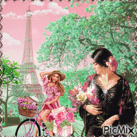 Paris. animovaný GIF