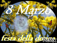 festa della donna - Бесплатный анимированный гифка