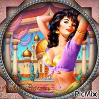Sexy Arabian Princess-RM-01-19-23 - zadarmo png