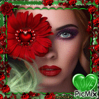 rouge et vert - Gratis geanimeerde GIF