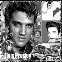 Elvis Presley    concours 🎼🎤🎸 - GIF animé gratuit
