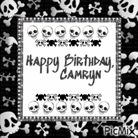 Happy Birthday, Camryn