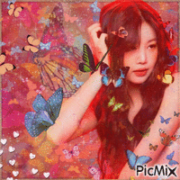 Butterfly Soojin - Besplatni animirani GIF