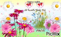الرقص والزهور في ليلتك***Dance and flowers in your night animirani GIF