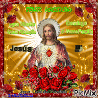 Feliz Domingo Jesus Caminho Verdade E Vida - 免费动画 GIF
