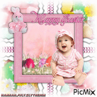 ♥Happy Easter Baby♥ - Бесплатный анимированный гифка