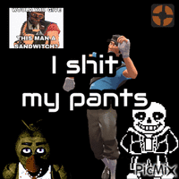I shit my pants TF2 анимиран GIF