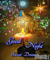 Good Night Sweet Dream анимиран GIF