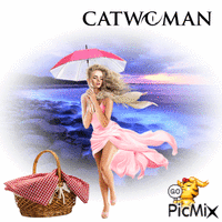 Catwoman анимиран GIF
