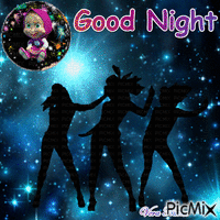 Good Night GIF animata
