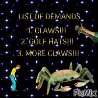 List of Demands