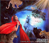 Night of the Unicorn - Ingyenes animált GIF