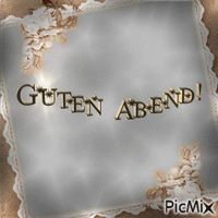 Guten Abend - Bezmaksas animēts GIF