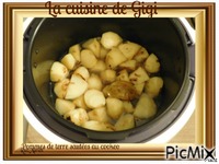 Pommes de terre sautées au cookeo - Gratis animeret GIF