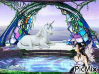licorne - Zdarma animovaný GIF