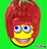 Melle fraise animēts GIF