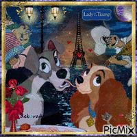 Lady and the Tramp2..George - GIF animé gratuit