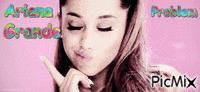 Ariana Grande Problem (1) - GIF animado grátis