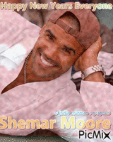 Shemar Moore ny day - GIF animé gratuit