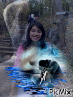 น้ำ ฝร animuotas GIF