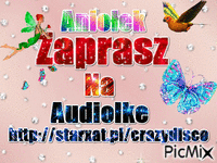Plakat na Audiolke - Darmowy animowany GIF
