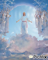 Chúa về trời - Besplatni animirani GIF