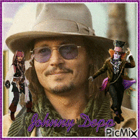 Johnny Depp - Gratis geanimeerde GIF